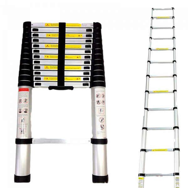 ESCALERA TELESCOPICA-KACHETOOLS- 3.8mts - 150kl