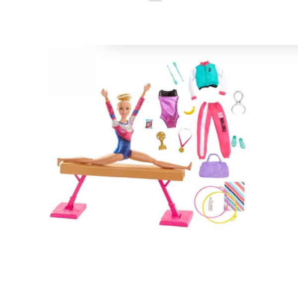 BARBIE SET DE GIMNASIA PLU 1107 MATTEL-1