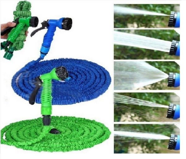 MANGUERA EXPANDIBLE 30M CON PISTOLA EXPANSIBLE MAGIC HOSE AZUL O VERDE      MAN306780M