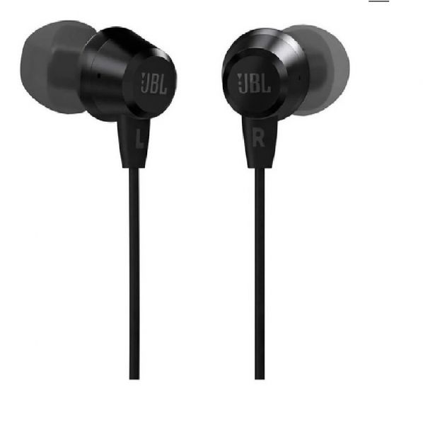 AUDIFONOS JBL ALAMBRICOS IN EAR MANOS LIBRES C50HI NEGRO MM902JBL42