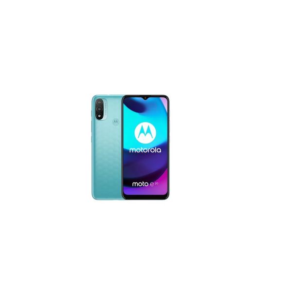 Celular Motorola E20 32Gb Azul Y Negro