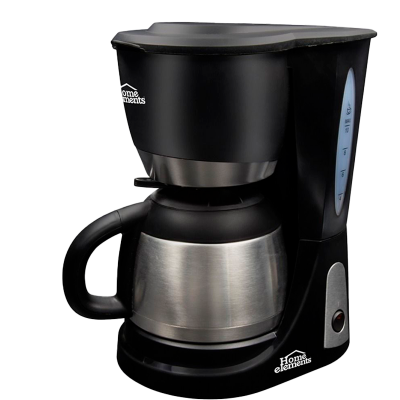 CAFETERA ELECTRICA 10 TAZAS JARRA ACERO HOME ELEMENTS