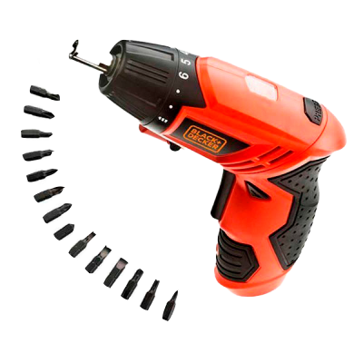 ATORNILLADOR INALAMBRICO BLACK & DECKER KC4815-B3 2POSIC+ACCESORIOS