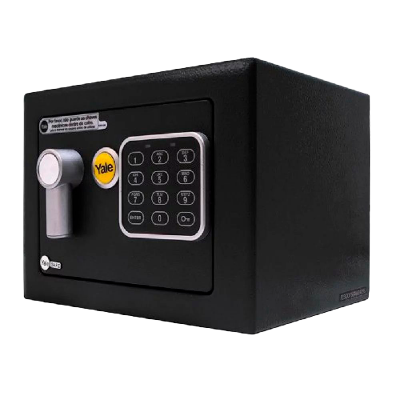 CAJA FUERTE ELECTR -YALE- PEQUEnA 20x31x 20cm(SKU35102)