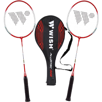SET DE RAQUETAS PARA BADMINTON WISH ALUMTEC 308