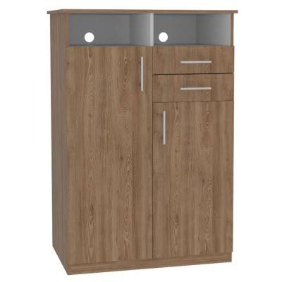 CLOSET ENTRETENIMIENTO ECO MIEL/BLANCO