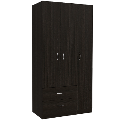 CLOSET AUSTRAL 3 PUERTAS WENGUE