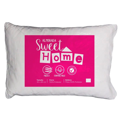 ALMOHAD de 45x65 cm SWEET HOME ROSADA