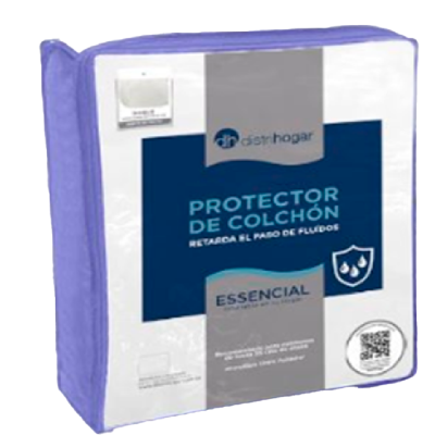 PROTECTOR COLCHON DOBLE 140X190X35 ESSENCIAL