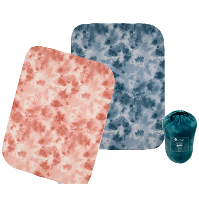 COB FLANNEL FLEECE TIE DYE 220X220 180G