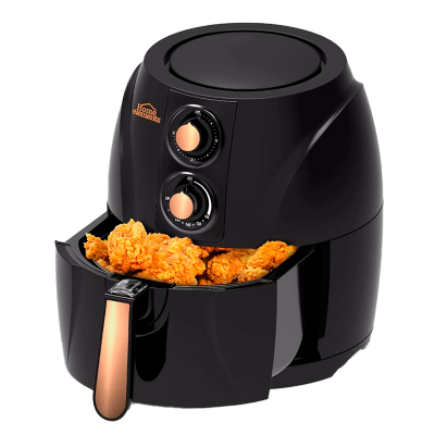 FREIDORA AIRE / SIN ACEITE REF. HE-KDF536 NEGRA COPPER 3,2L