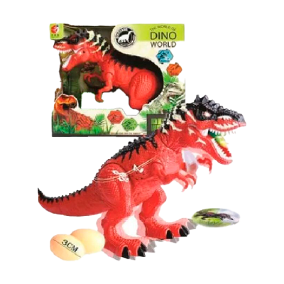 TIRANOSAURIO PILAS LUZ Y SONIDO CAJA 4597