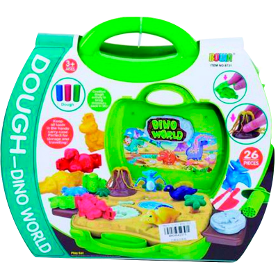 PLASTILINA DINOSAURIOS MALETIN 4936