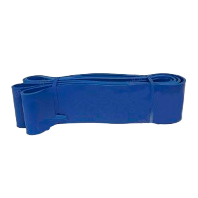 BANDA ELASTICA PARA REALIZAR EJERCICIOS DE PILATES, TONIFICACIÓN, COLOR AZUL MEDIDA 208*64*45MM