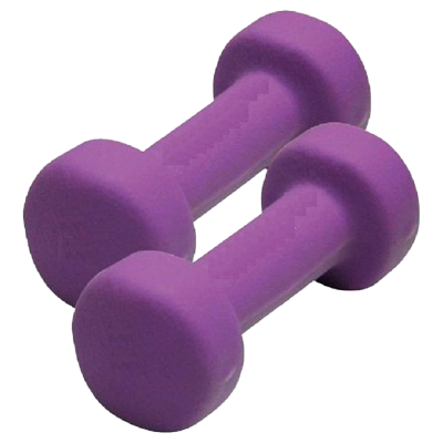 1 PESA DE 4 LBS COLOR MORADO