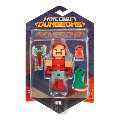 MINECRAFT CARAS INTERCAMBIABLES DUNGEONS 3.25" ASST PLU 1321 MATTEL