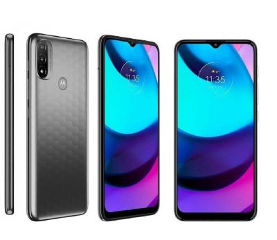 CELULAR MOTOROLA E20 32GB AZUL Y NEGRO E201