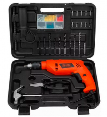 TALADRO-B&D-HD555K88-B3 PERC 1/2" + 88 ACCESORIOS