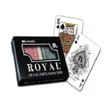 CARTAS POKER JUEGO ROYAL 100% PLASTIFICADO NAIPE LAVABLE