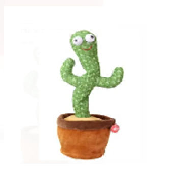 JUGUETE MUÑECO CACTUS BAILARIN