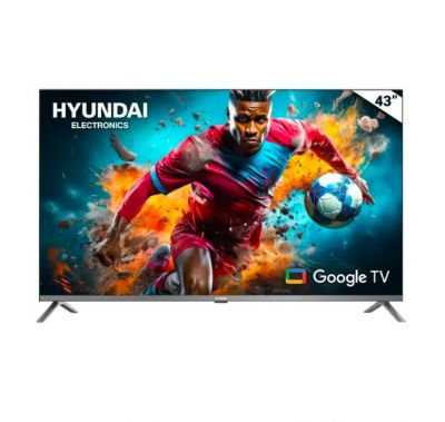 TV HYUNDAI 43" PulgadasPulgadas 109,2 cm HYLED4322GiM FHD LED Smart TV Google