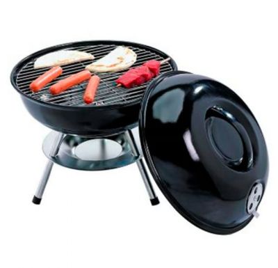 Asador a Carbón de Camping Circular Diámetro 37cm