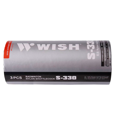 TARRO DE VOLANRTES PARA BADMINTON MARCA WISH S330. TARRO X 3 UNIDADES 1