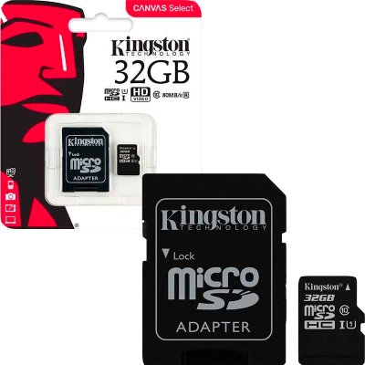 Memoria Micro SD Kingston 32GB1