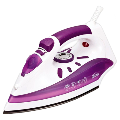 PLANCHA HEPL268 VAPOR Y SECO ANTIADHERENTE HOME ELEMENTS1