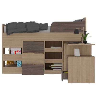 CAMA NIDO INFANTIL + ESCRITORIO ROVERESIENA-1