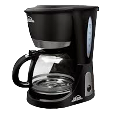 CAFETERA ELECTRICA CAPACIDAD 12 TAZAS FILTRO PERMANENTE | HE7031A |1