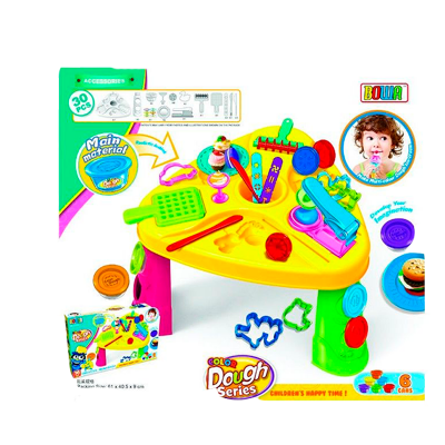 MESA PARA PLASTILINA Y ACCESORIOS CAJA 10163-1